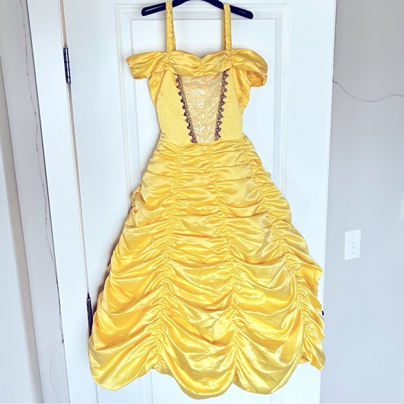 Trish Scully Size 7 Belle Dress Costume Beauty and the Beast - Picture 1 of 6